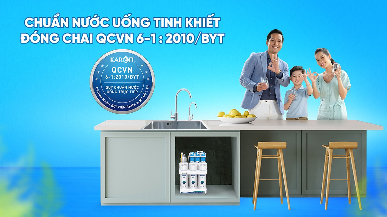 Máy lọc nước Karofi KAQ-U03 PRO